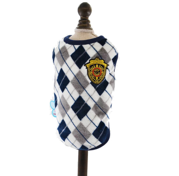 Autumn Winter Flannel Cat Vest