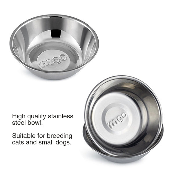 Double Cat Pet  Bowl Cat Feeder
