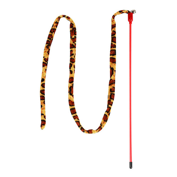 Cat Charmer Wand - Leopard Print