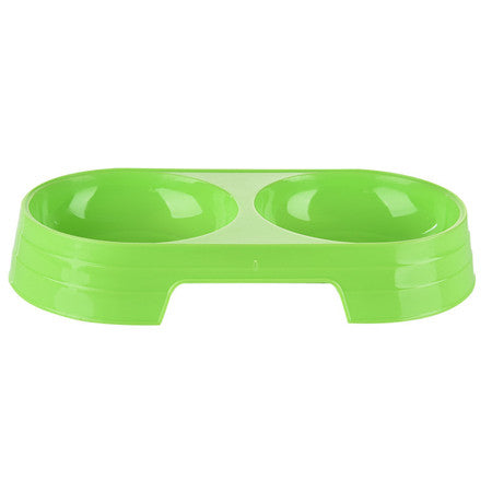 Double Bowls Design Cat Bowl
