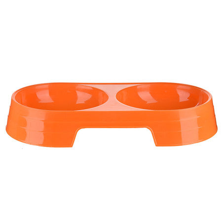 Double Bowls Design Cat Bowl