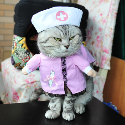 Funny Cat Clothes Costume
