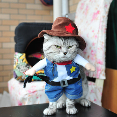Funny Cat Clothes Costume